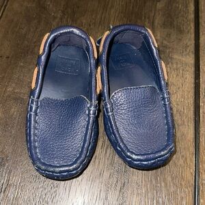 Janie and Jack toddler driver shoes,‎ color Blue